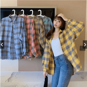 KEMEJA OSLIN: KEMEJA OVERSIZE | KEMEJA XXL | KEMEJA WANITA