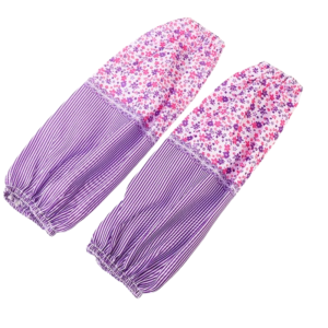 HJKL 1 Pair กันน้ำกันน้ำได้ ลายดอกไม้ oversleeves กันเพรียง ป้องกันคราบสกปรก แขนเสื้อผู้หญิง เครื่องใช้ในครัว ครีมกันแดดป้องกันแสงแดด ทำความสะอาด oversleeves งานบ้านบ้าน