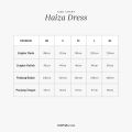 HAYNA Haiza Dress (Rose Gold) - Daily Dress Kondangan Busui Friendly Gamis Wanita Muslim. 