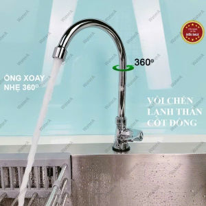 [Q.Tân Bình] Vòi rửa chén bát một đường lạnh rẻ - bền - đẹp- lực nước mạnh.