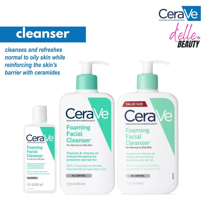 CeraVe Foaming Facial Cleanser | Lazada PH