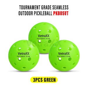 SellinCost VetraXX TOURNAMENT Grade Pickleball Ball 40 Holes 74mm Holes Training Pickle Ball Tennis Indoor Outdoor Badminton Tennis Tournament PKB05VT 匹克球