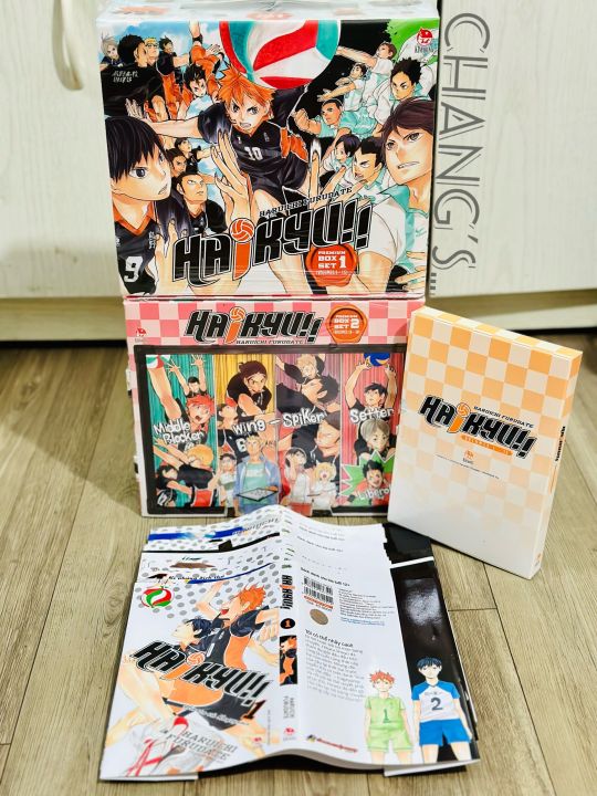 Truyện tranh Premium Boxset Haikyu!! full 3 phần trọn bộ 45 tập - Chang ...