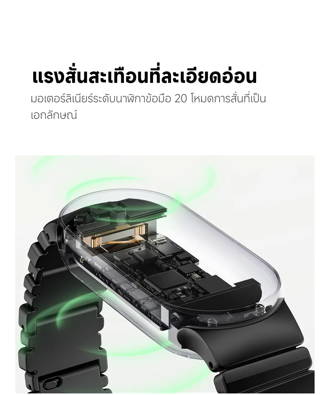 Xiaomi Band 9 Smart นาฬิกาสมาร์ทวอทช์ การวัดออกซิเจนในเลือด หน้าจอ1.62" 60Hz AMOLED การปรับความสว่างได้อัจฉริยะ