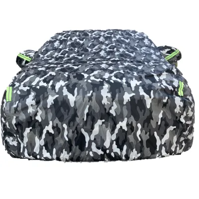 【DARK CLOUD】【Premium PEVA Fabric 3 Layers : Black Grey Camouflage | Car Cover】Waterproof Anti Dust UV Protection Original Material Cotton