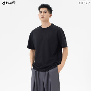UNIFIT Mens Oversized T-Shirt Minimalist Relaxed Fit Basic Plain Tee UF07087