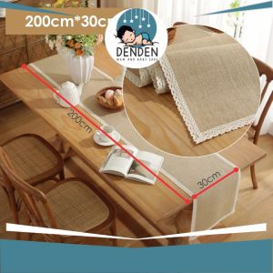 DD Table Runners cloth Handmade Natural Holiday Wedding Banquet Decoration Kitchen Table Cover Creative Housewarming桌布
