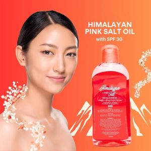 🔥Buy 1 Free 1🔥【Spf50 +++】Body Care Lotion/Himalayan Pink Salt Sunscreen Body Oil/Bonita Himalayan Pink Salt Face Body Oil SPF30/Body Massage Oil Body Oil Whitening Nourishing Repairing Balancing Skin