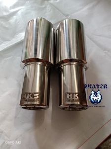 Knalpot racing mobil HKS gronel suara ngebas