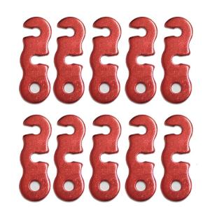 10 cái Bộ căng dây Bộ điều chỉnh dây cáp chống trượt cho ba lô du lịch đi bộ cắm trại dã ngoại