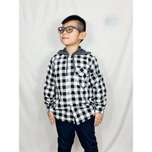 JOSANA/BISA COD/Baju Hoodie Anak/Baju Kotak-kotak Jimmy Anak/Hoodie Anak/Usia 4-17 Tahun