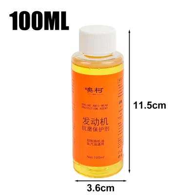 2PCS 100ml Engine Cylinder Repair Agent Additive Oil For Engine Protection Noise Reduction Anti-Wear Repair Oil Reduce Friction