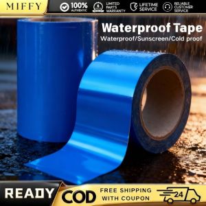 MIFFY Color Steel Tile Waterproof Self-Adhesive Roof Leak Repair Membrane Strong Butyl Heat Insulation Waterproof Tape