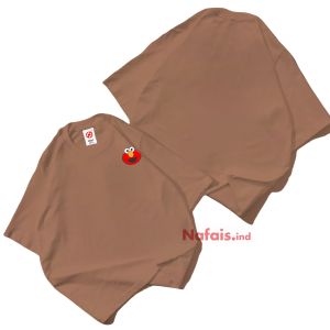 baju kaos t-shirt pakaian oversize slit premium distro red cookie pria wanita cotton combed 20s