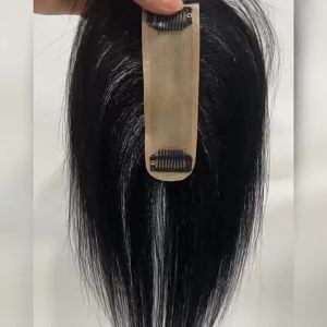 แผ่นปิดผมสำหรับผู้หญิง สติ๊กเกอร์ปิดผม แผ่นปิดผมจากผมมนุษย์จริง ปิดผมแบบมองไม่เห็นและไร้รอยต่อ แผ่นปิดผมเพิ่มวอลลุ่ม Hot