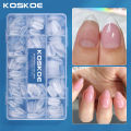 UR SUGAR 300Pcs X XS Short Nail Tips Full Coverage Press on Nail Matte Fake nails for Flat Small Nail Bed Extension Tips Tool. 