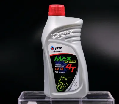 น้ำมันเครื่องปตท.Ptt-0.8MAX SPEED 4T MA