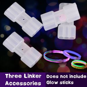 Party Glow Light Stick 100PCS Glow stick DIY accessories DIY Glow Bracelets Necklaces Neon DIY Glow Sticks For evening concerts 100Pcs Party Fluorescence Light Glow Sticks Bracelets Necklaces Neon For Wedding Party Glow Sticks Colorful Glow Stick