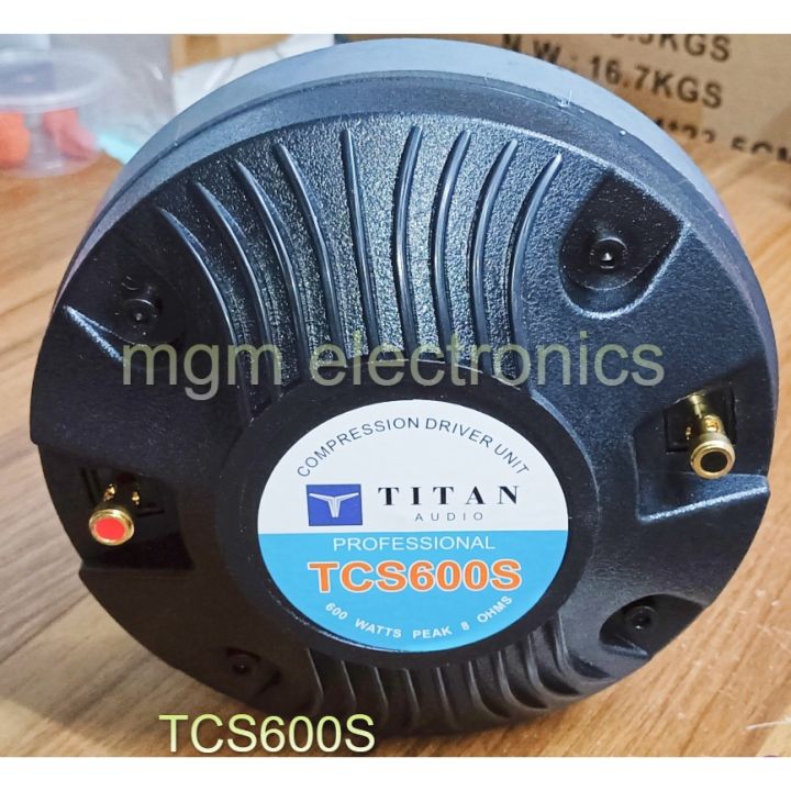 Compression Driver Unit Titanium TCS600S Titan Audio Tweeter 600