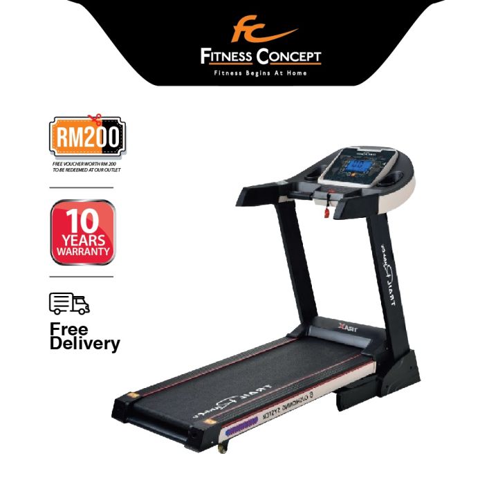 Fitness concept Trax Trailrunner treadmill running machine come [10 ...