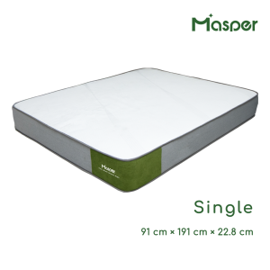 Tilam Medium Firm Memory Foam Support Foam Breathable Mattress 9“ Masper[10 Years Warranty&100 Days Trial]