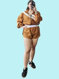 Sport coordinate gym outfit large-2xl work out fit (abi)