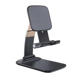 Universal Smartphone Tablet Stand with Adjustable Height & Smooth Design Pullback Mobile Stand for Home Office Use