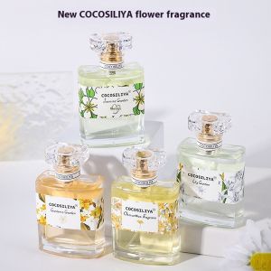 Perfume for Women Lasting Fragrance Floral Fragrance Fresh Floral Osmanthus Rose Lavender Gardenia 50ml Perfume