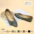 DALLEYA COLLECTION - Lizzie Sepatu Flatshoes Wanita Balerina / Teplek Pita by lily shoes. 