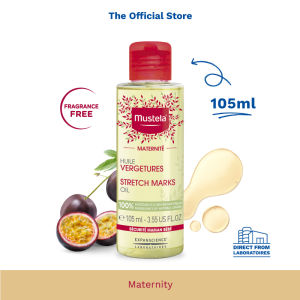 Mustela Maternite Stretch Marks Oil 105ml for Mums [Improves Stretch Marks](exp: Beyond 2028) updated 15/08/25