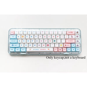 134 Keys Pixel theme Keycaps XDA Profile Cartoon Anime PBT DYE SUB Mechanical Keyboard Keycap Set