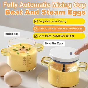 Automatic Egg Beater Cup Multifunctional Steam Egg Creamer Automatic Egg Beater Cup Egg Beater