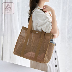 Túi Lưới Đi Biển Đi Bơi Túi Tote Size Lớn Đa Năng Đựng Đồ Dùng Du Lịch Thể Thao (Nhiều màu)