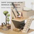 Deli Permanent Marker / Spidol Permanen Double Tip Dapat Menulis Disegala Permukaan 6823. 