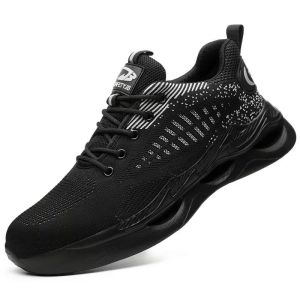 40-48 Safety Shoes Men Women Anti Impact Anti Puncture Oilproof Waterproof Steel Toe Cap