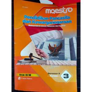 LKS MAESTRO KELAS 3 PENDIDIKAN PANCASILA DAN KEWARGANEGARAAN SEMESTER 2 SD/MI