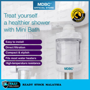 MDBC Mini Bath Shower Water Filter Tap Water Purifier Bathroom Water Filter / Penapis Air Mandi 过滤器