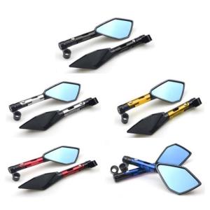 Offer 5Segi Rizoma SHORT Pendek Side Mirror Y15zr V2 Rs150 NVX NMAX Vario LC135 MT07 MT09 Z250 Z650 Duke200 Universal