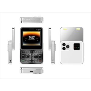 โทรศัพท์2G GSM Dual Card สแตนด์บายได้นานมีฟีเจอร์หมุนได้ I19pro