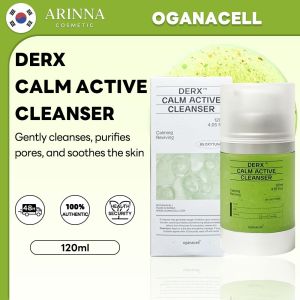 【Flash Sale】[OGANACELL] DERX Calm Active Cleanser 120ml