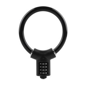 WU552 Steel Cable Bike Cable Lock 4 Digit Combination Portable Bicycle Combination Lock High-strength Water-proof Ring Lock Bicycle