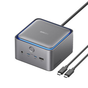 Anker Prime TB5 Docking Station 14-in-1 Thunderbolt 5 Dock Dual 8K Display 140W Output and 120Gbps Data Transfer A83B5