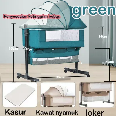 Box Bayi Tempat tidur Bayi Cradle Swing portabel bassinet lipat tempat tidur bayi cradle