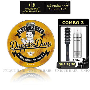 [CHÍNH HÃNG UK] Sáp vuốt tóc Dapper Dan Matte Paste 100ml - new + Quà Tặng