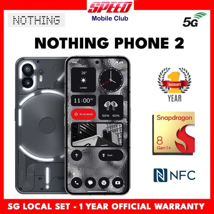 Nothing Phone 2 5G | 12GB+512GB | NFC | Brand New | Local Set | 1