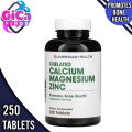 American Health Chelated Calcium Magnesium Zinc 250 Tablets. 