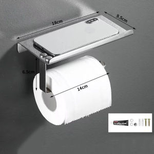 พร้อมส่ง สเตนเลสSUS 304 ที่วางกระดาษทิชชู่ ที่วางกระดาษทิชชู่ ที่ใส่กระดาษทิชชู่ในห้องน้ำ ที่ใส่กระดาษชำระ ที่ใส่กระดาษท