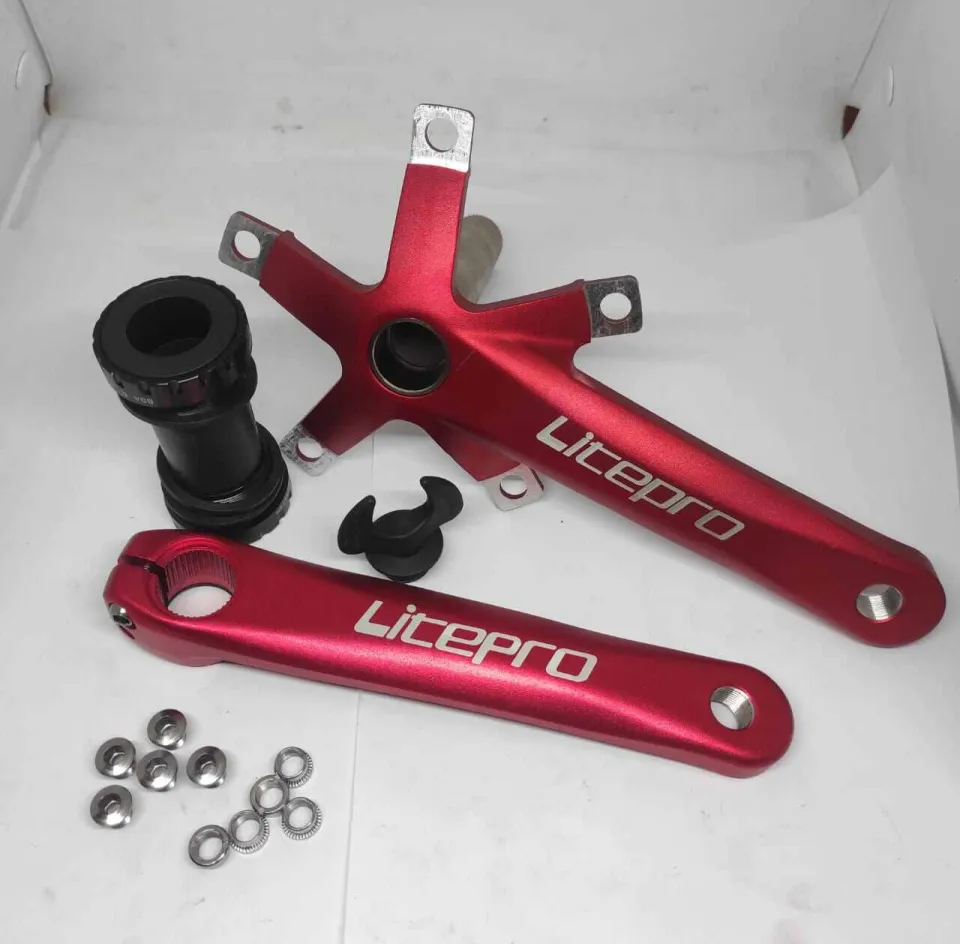 Arm Crank LITEPRO HT2 Arm Crank Sepeda Lipat Hollowtech