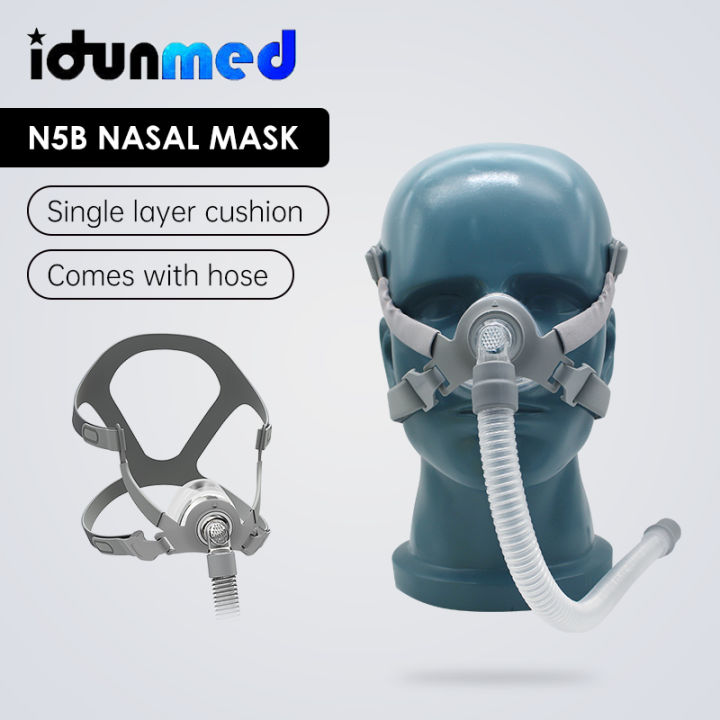 BMC N5B CPAP Mask (แพ็คเกจพร้อม S / M / L 3 ขนาด) สําหรับภาวะหยุดหายใจ ...