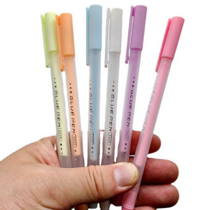 Pulpen Lem Kertas Cepat Kering Lem Cair Anti Bocor Bentuk Pena Glue Pen Stiker Scrapbook Diy Untuk Anak-Anak ptt